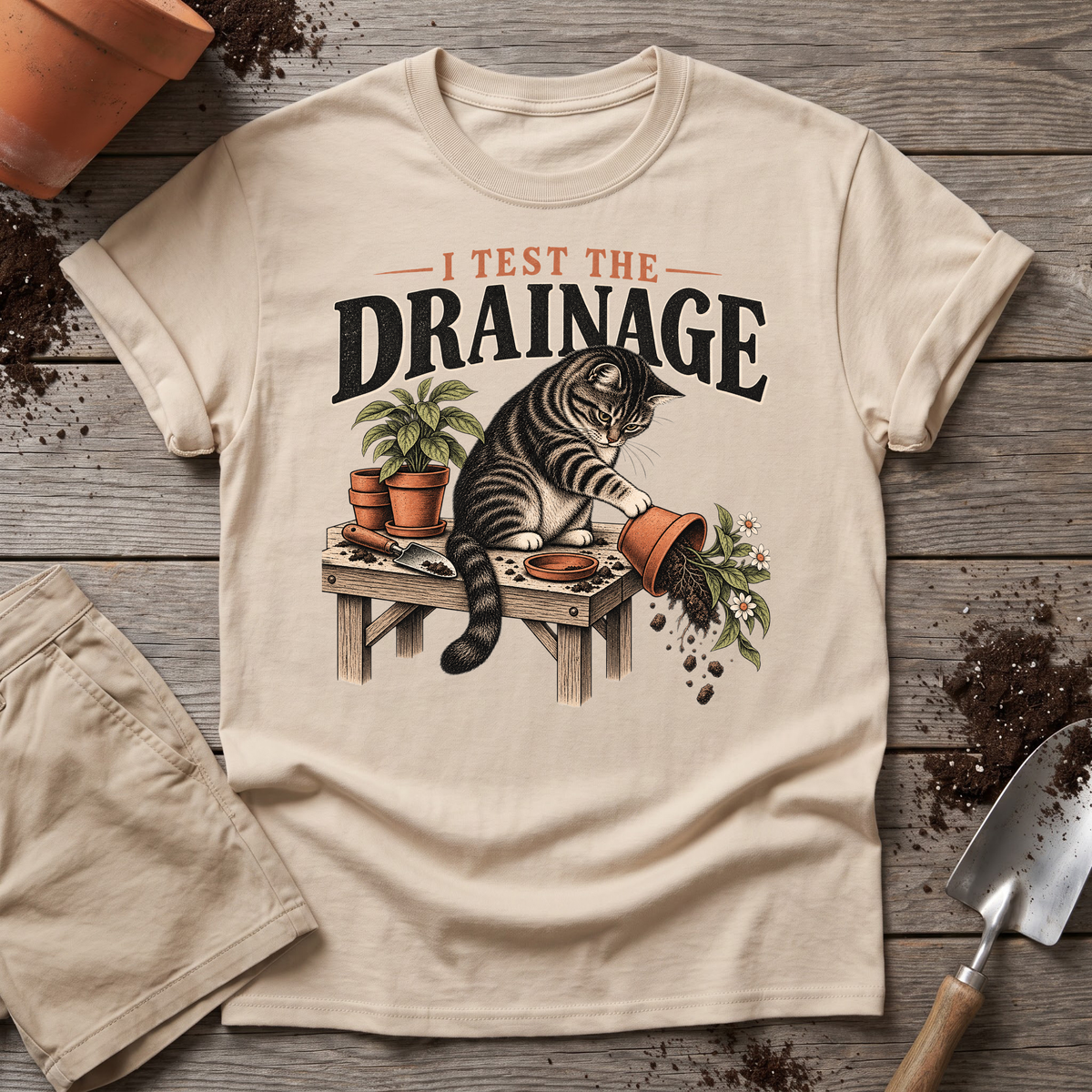 Drainage Test T-Shirt