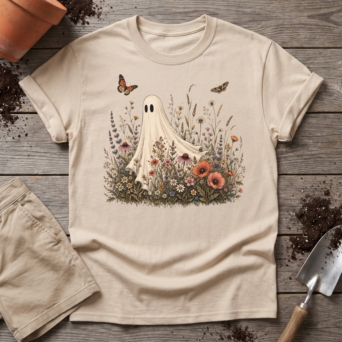 Ghost in Bloom T-Shirt