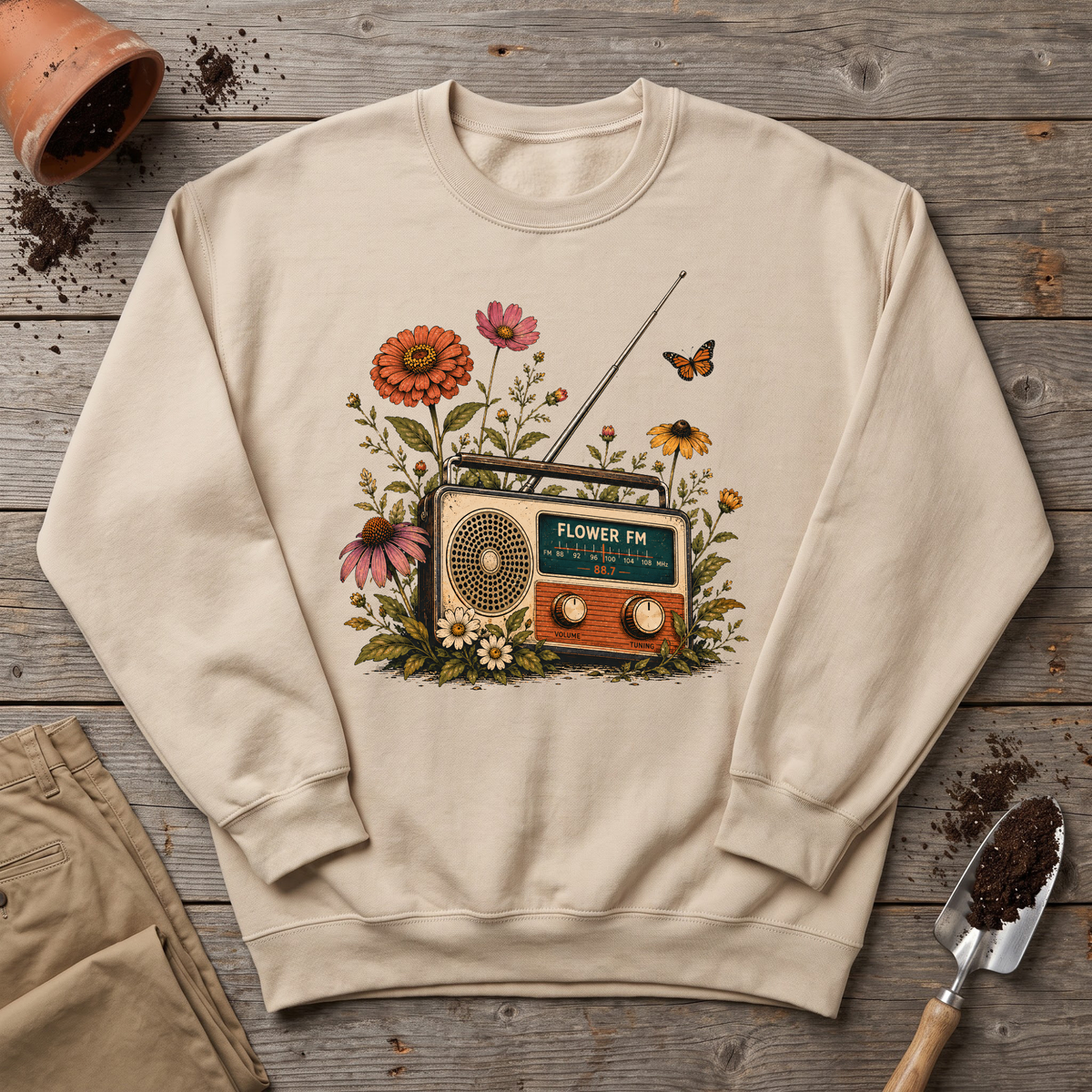 Flower FM Sweatshirt
