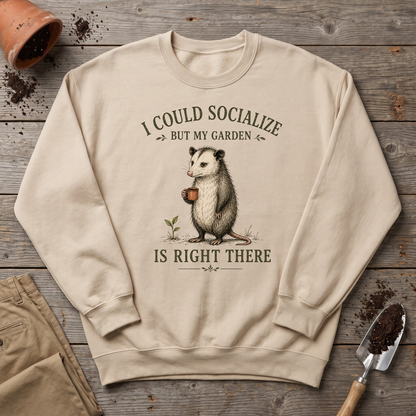Garden Over People Sweatshirt