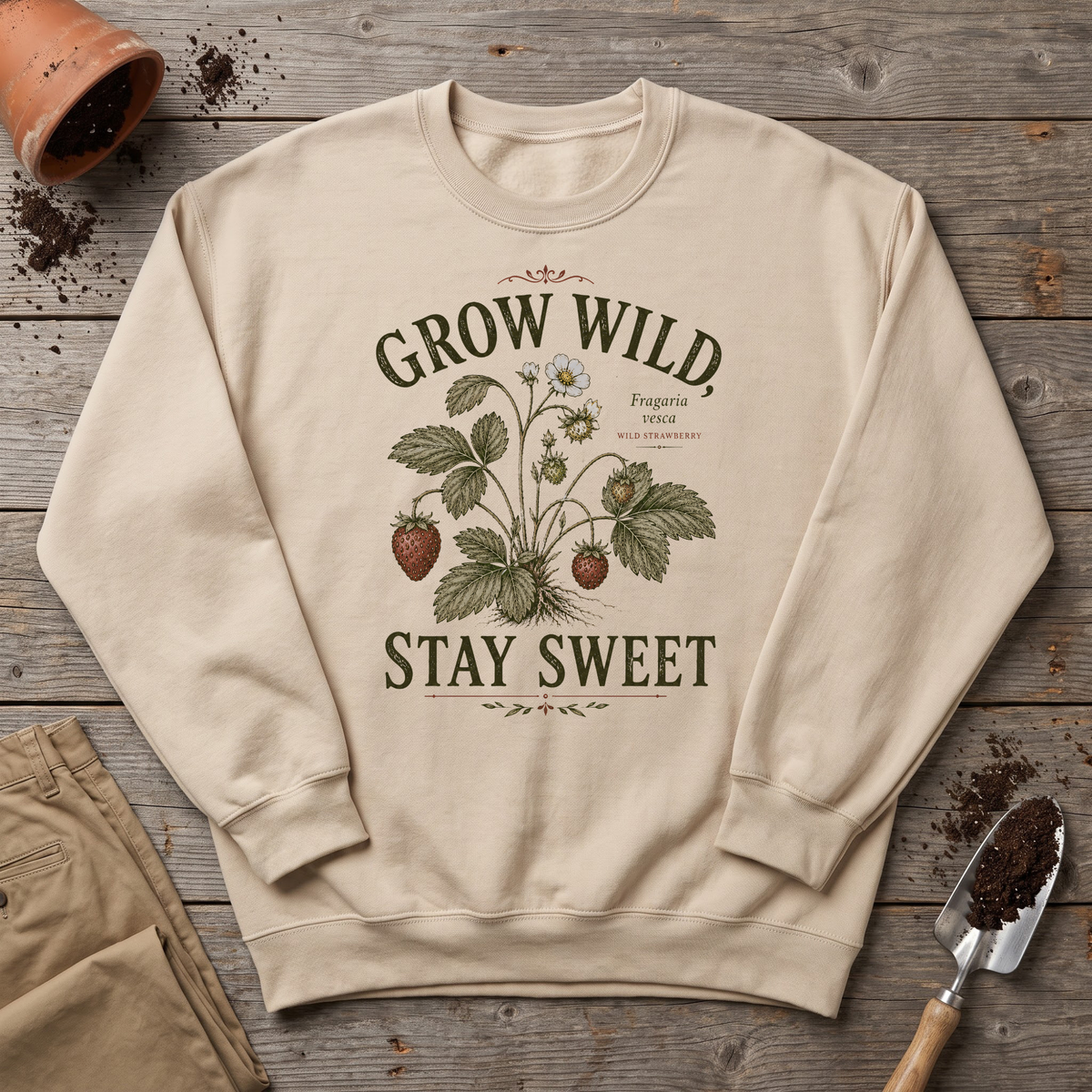 Wild Strawberry Sweatshirt