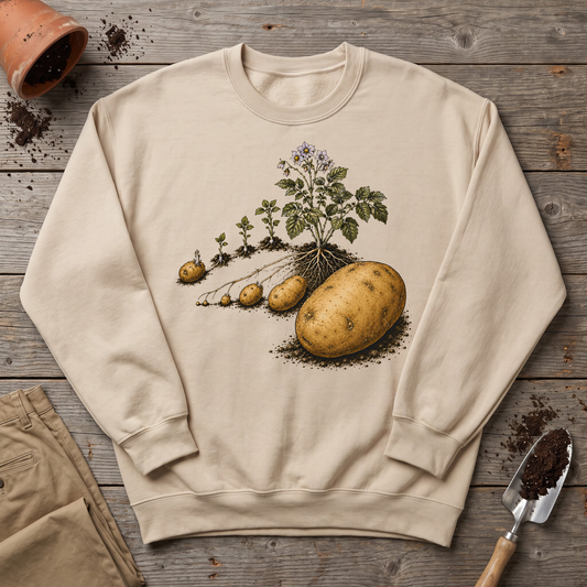Potato Growing Cycle Sweatshirt