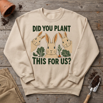 Rabbit Garden Raid Sweatshirt