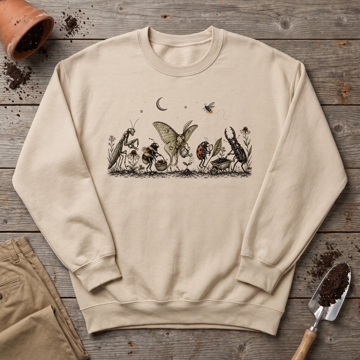 Pollinator Garden Crew Sweatshirt