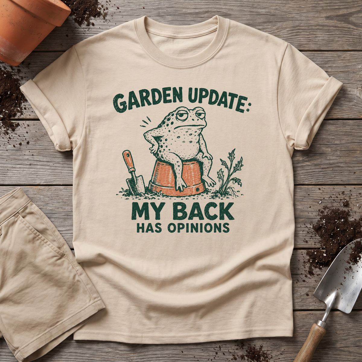 Gardening Back Pain T-Shirt