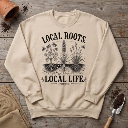 Local Roots Native Garden Sweatshirt
