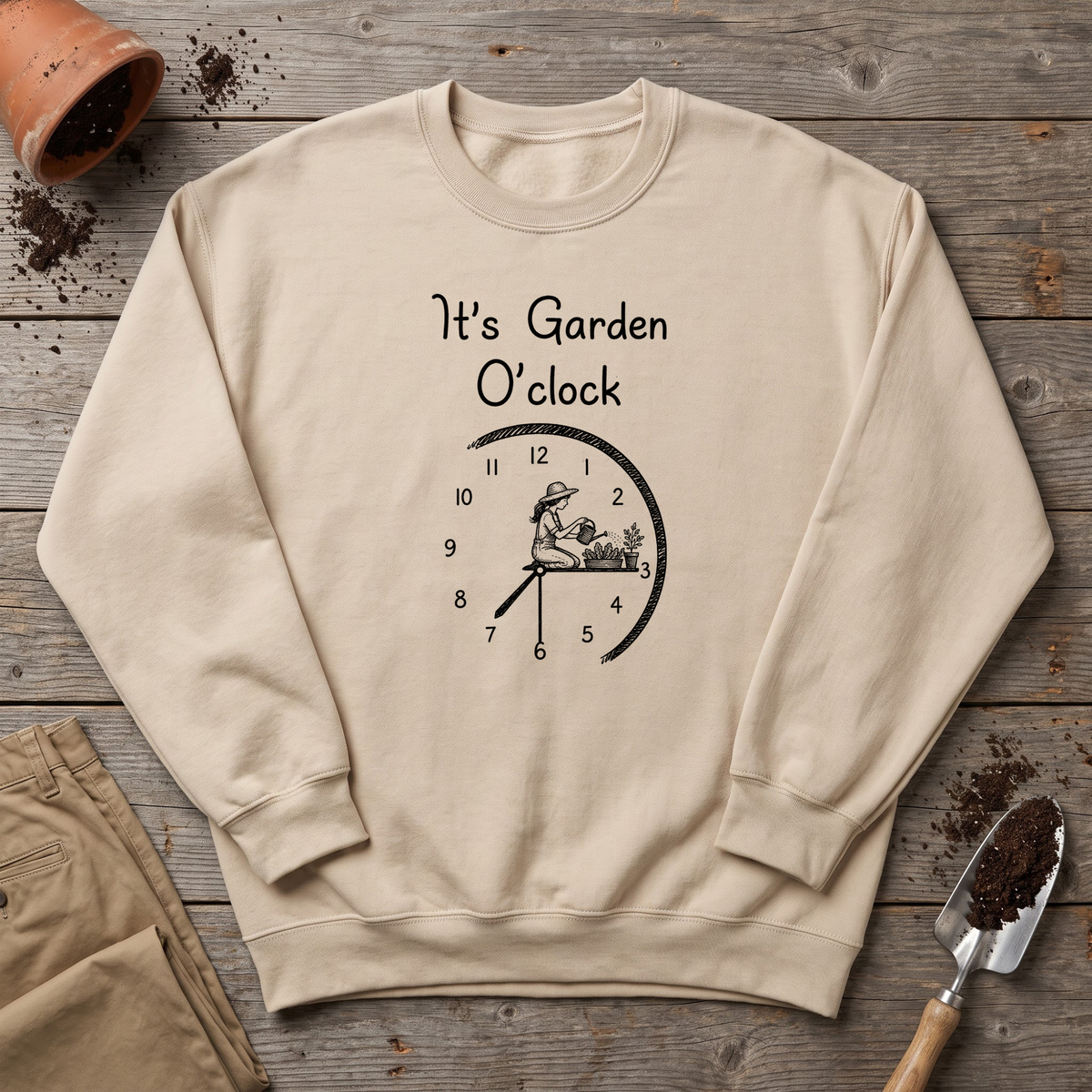 Garden O’Clock Gardener Sweatshirt