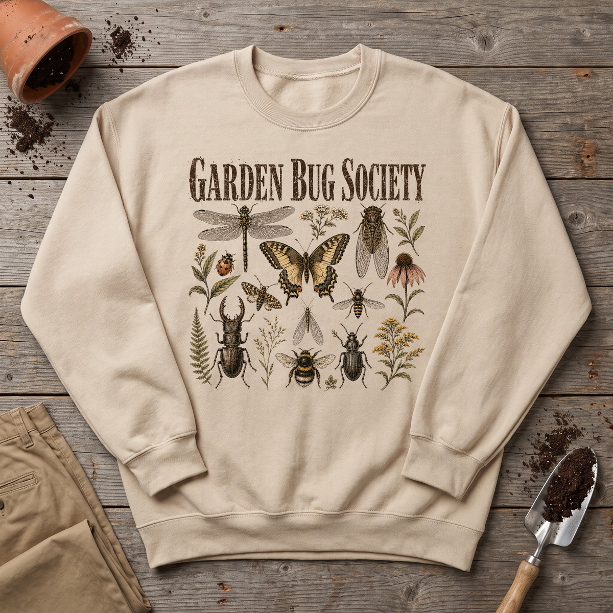 Garden Bug Society Sweatshirt