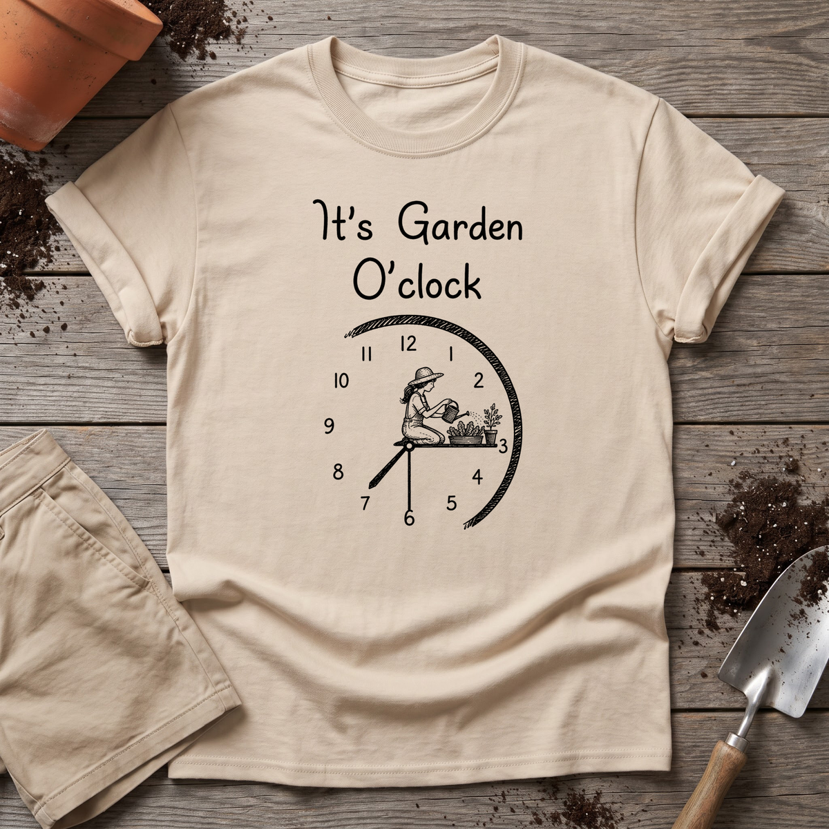 Garden O’Clock Gardener T-Shirt