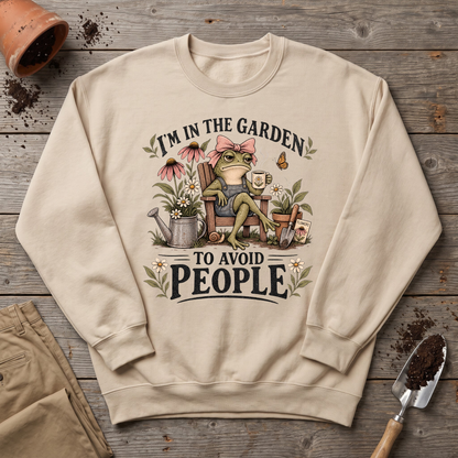 Avoiding People Sweatshirt