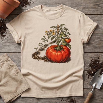 Tomato Growing Cycle T-Shirt