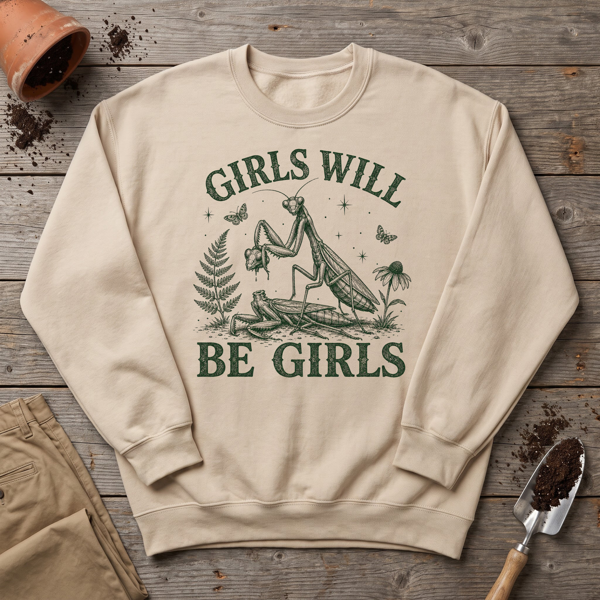 Girls Will Be Girls Sweatshirt