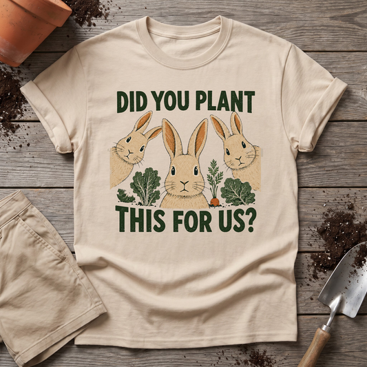 Rabbit Garden Raid T-Shirt