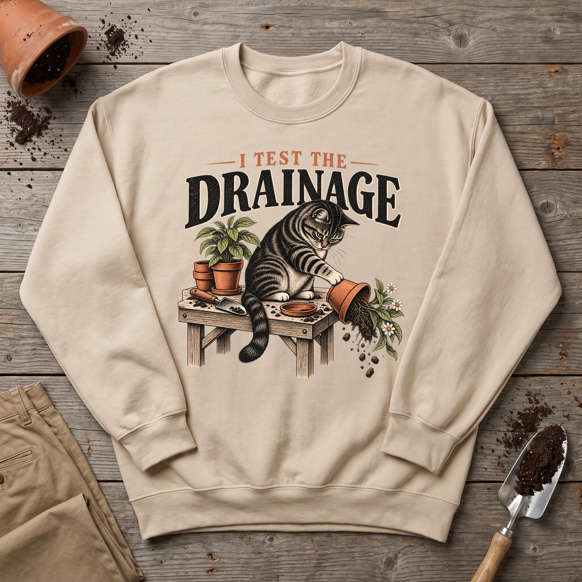 Drainage Test Sweatshirt