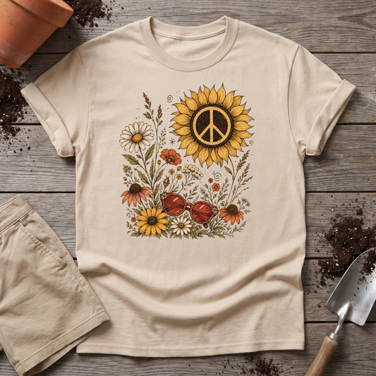Sunflower Peace T-Shirt