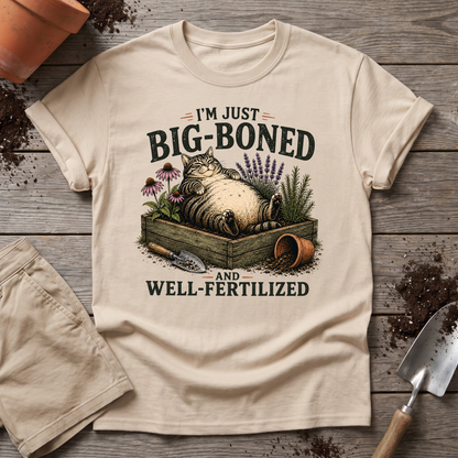 Well-Fertilized Garden Cat T-Shirt