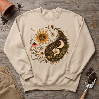 Botanical Sun & Moon Sweatshirt
