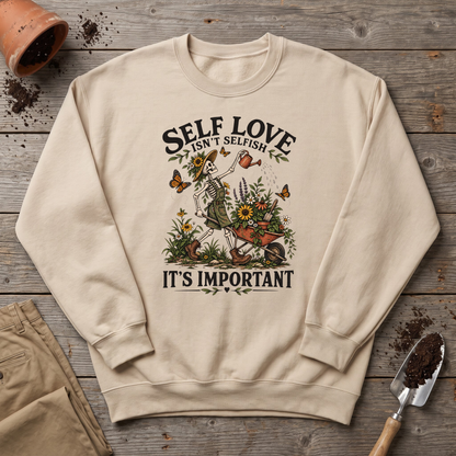 Garden Self Care Sweatshirt