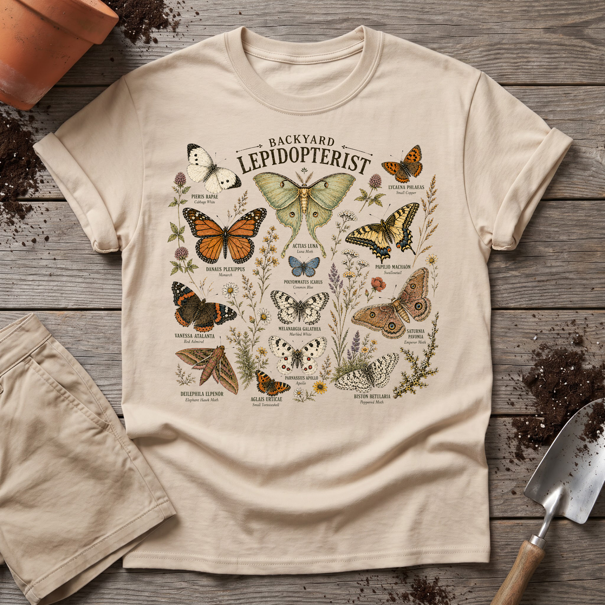 Backyard Lepidopterist T-Shirt