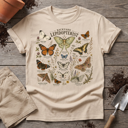Backyard Lepidopterist T-Shirt