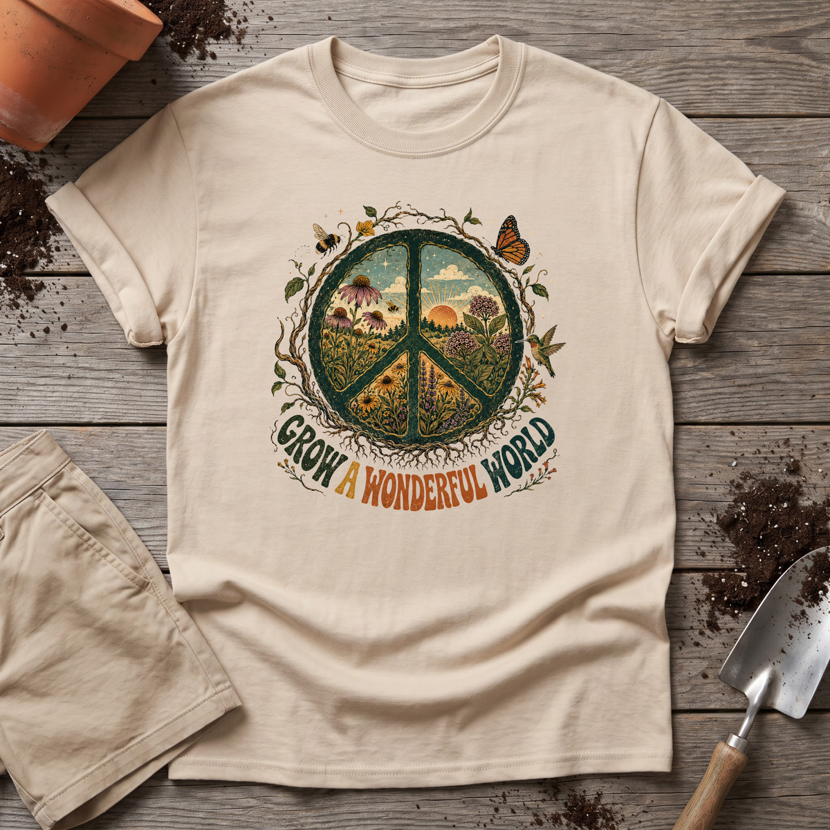 Grow A Wonderful World T-Shirt