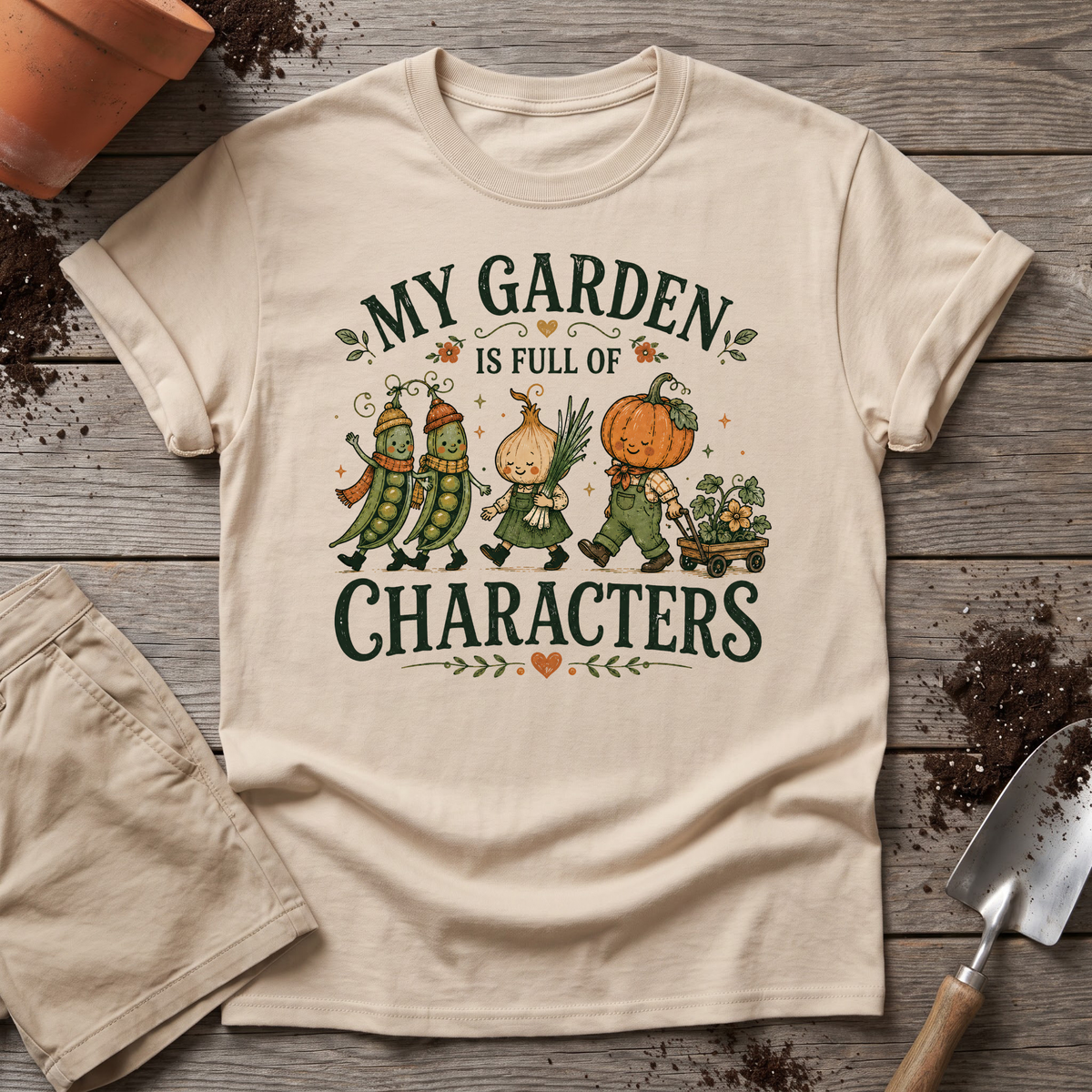Garden Characters T-Shirt