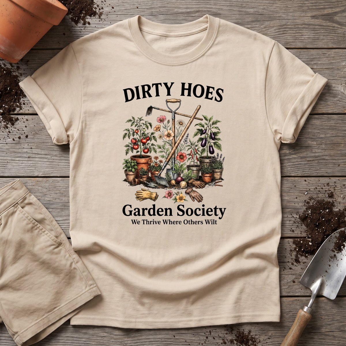 Dirty Hoes Garden Society T-Shirt