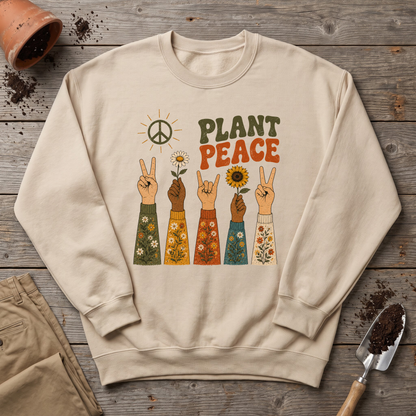 Plant Peace Sweatshirt