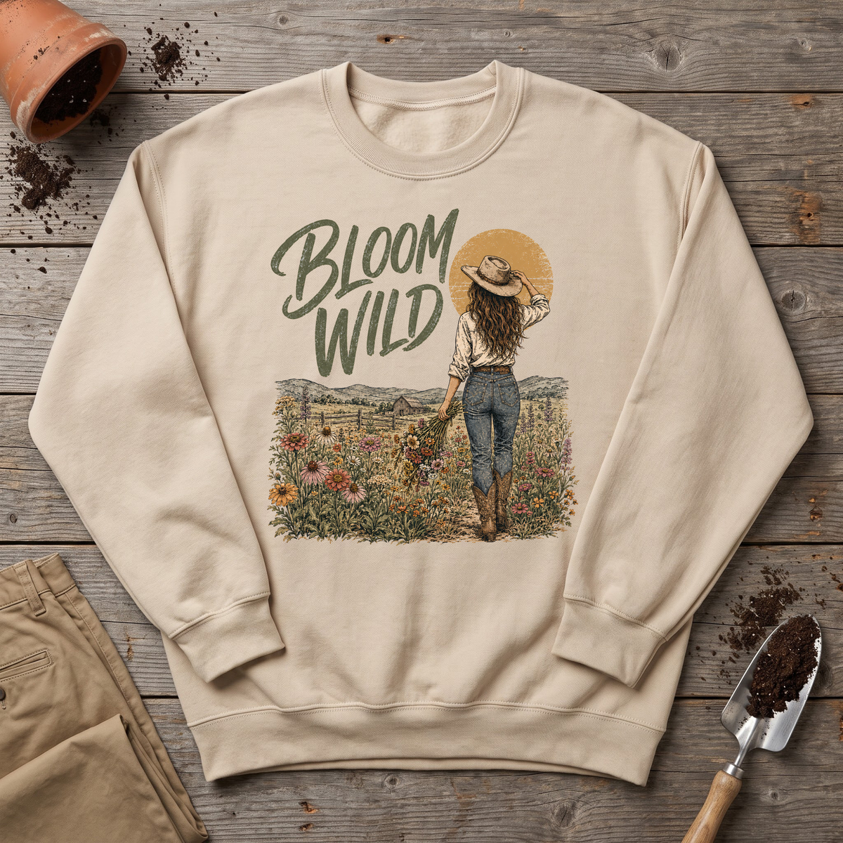 Wildflower Country Sweatshirt