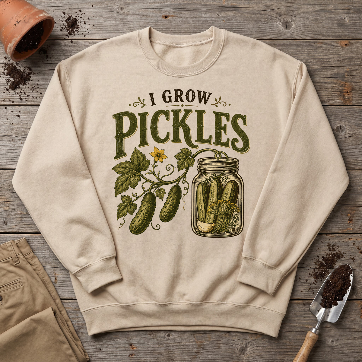 Homegrown Pickles Sweatshirt