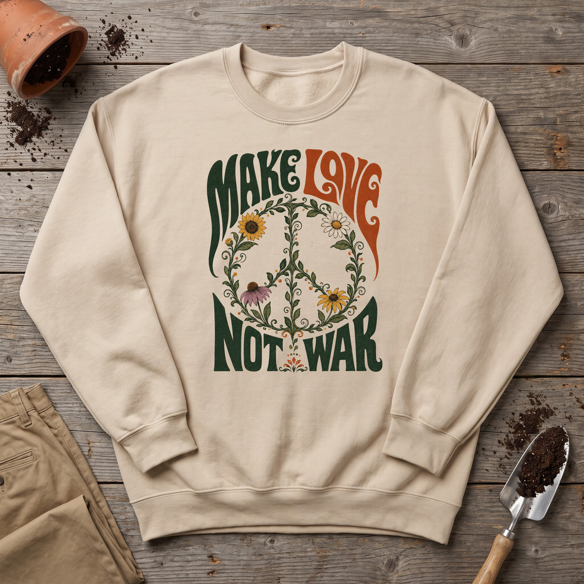 Make Love Not War Sweatshirt