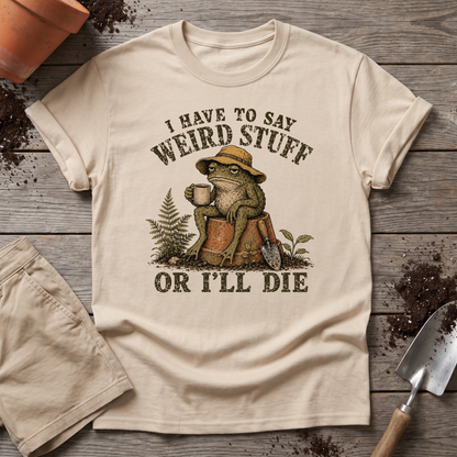 Weird Garden Toad T-Shirt