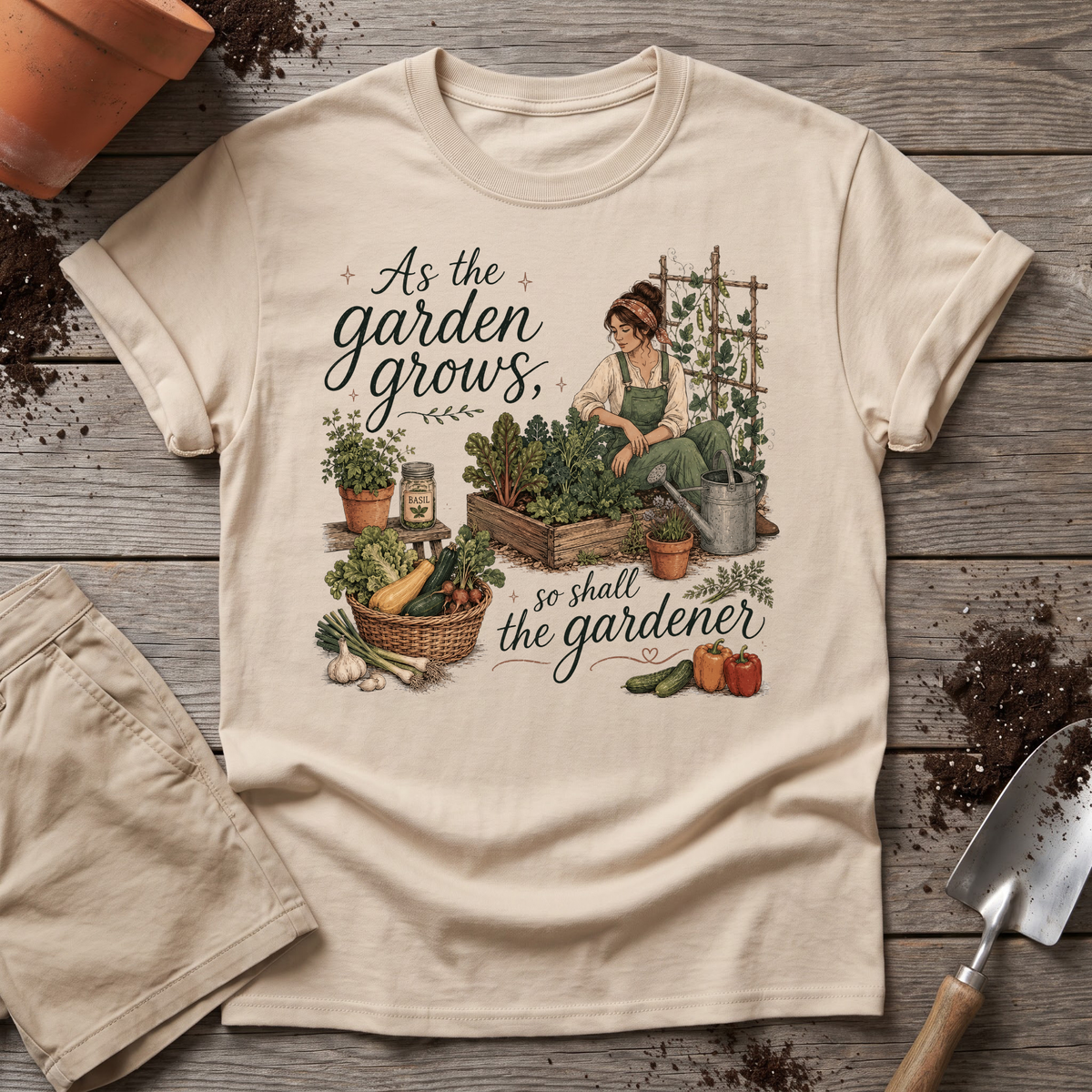 Growing With the Garden T-Shirt