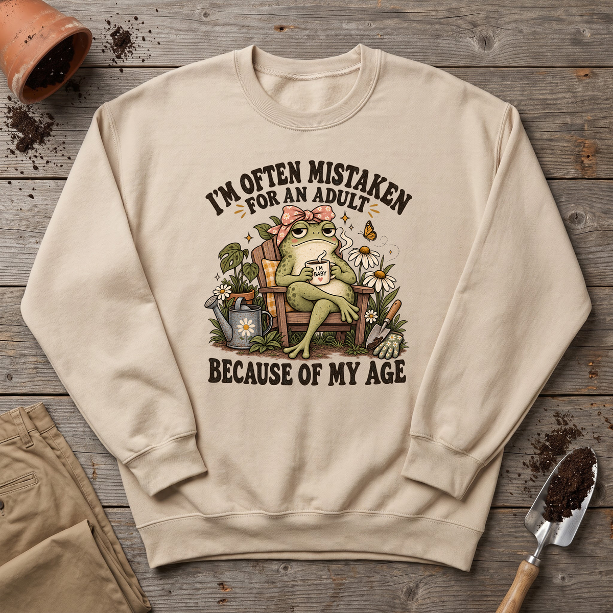Adult By Age Garden Sweatshirt