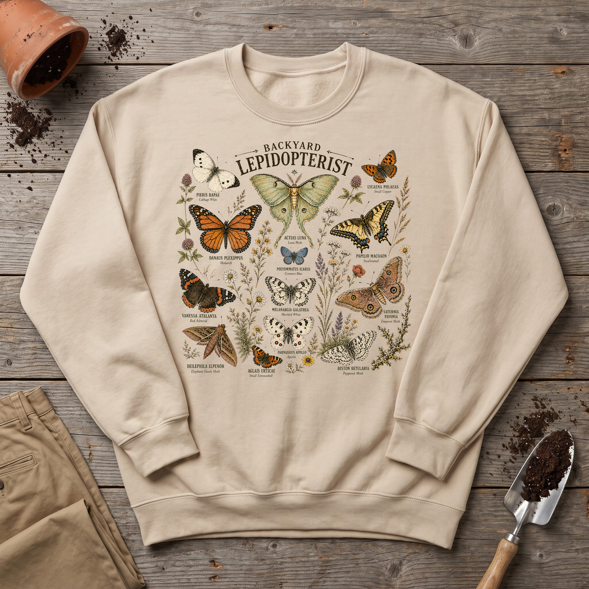 Backyard Lepidopterist Sweatshirt