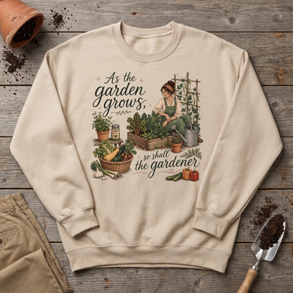 Growing With the Garden Sweatshirt