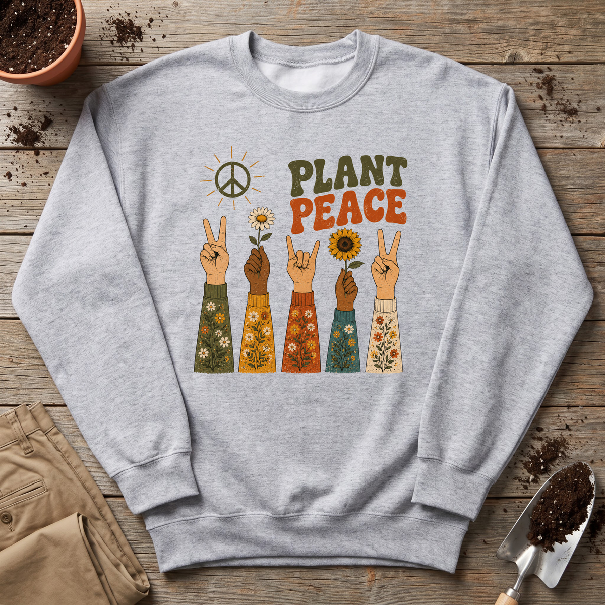 Plant Peace Sweatshirt