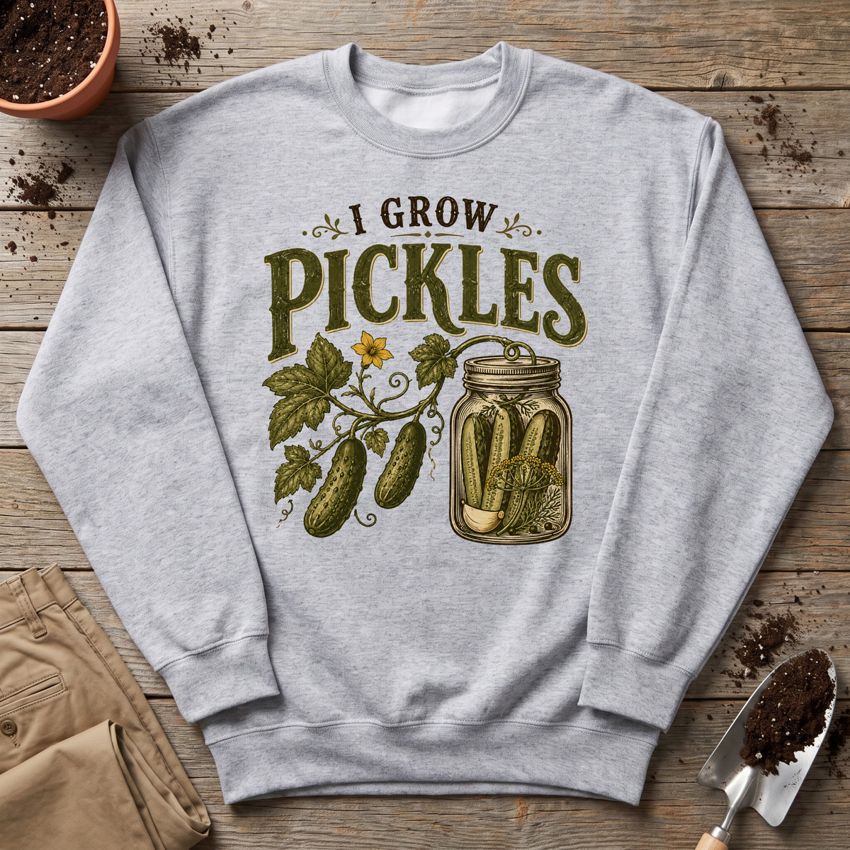 Homegrown Pickles Sweatshirt