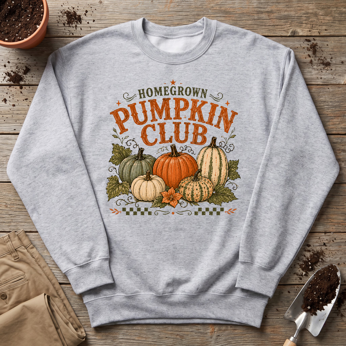 Homegrown Pumpkin Club Sweatshirt