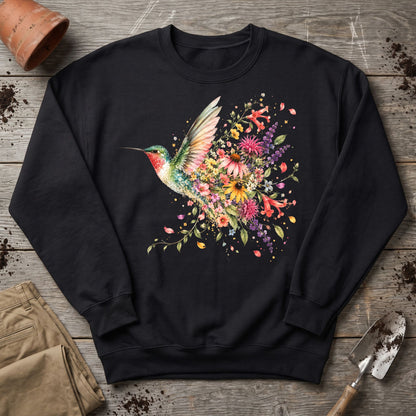 Hummingbird in Bloom Sweatshirt