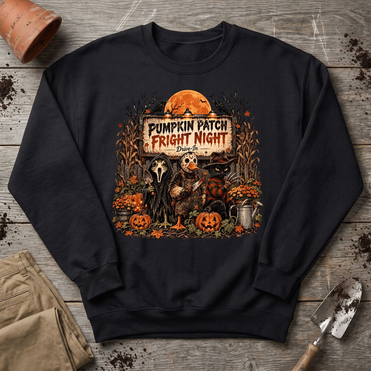 Pumpkin Fright Night Sweatshirt