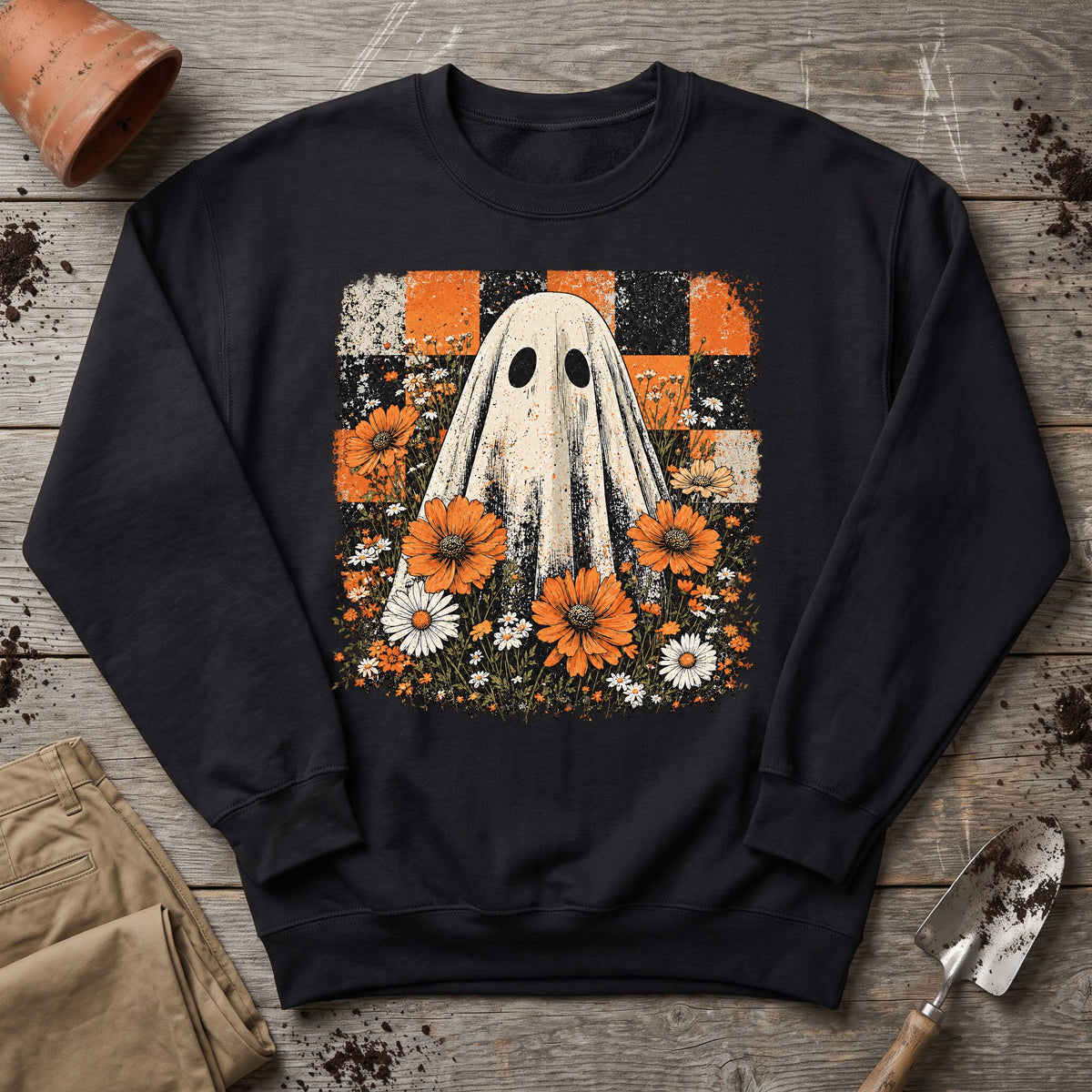 Haunted Flower Garden Sweatshirt