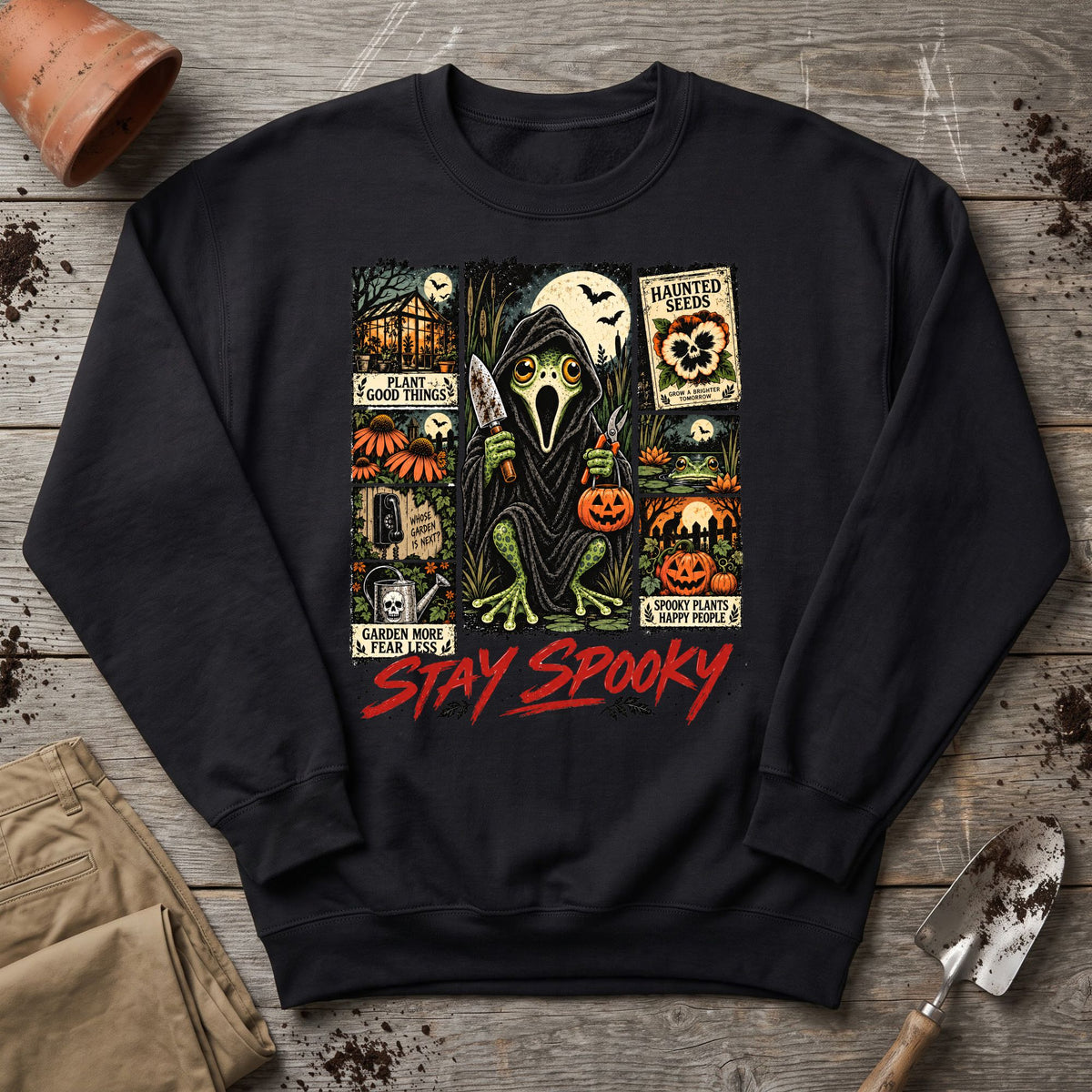 Stay Spooky Gardener Sweatshirt