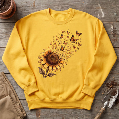 Monarch Sunflower Sweatshirt