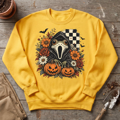 Spooky Frog Patch Sweatshirt