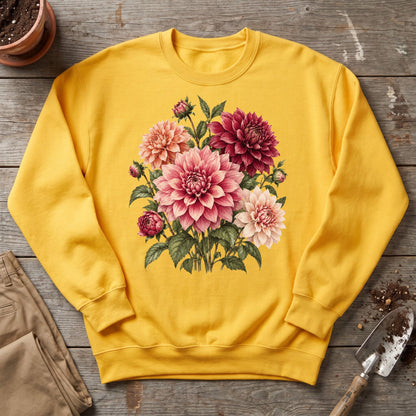 Dahlia Bouquet Sweatshirt