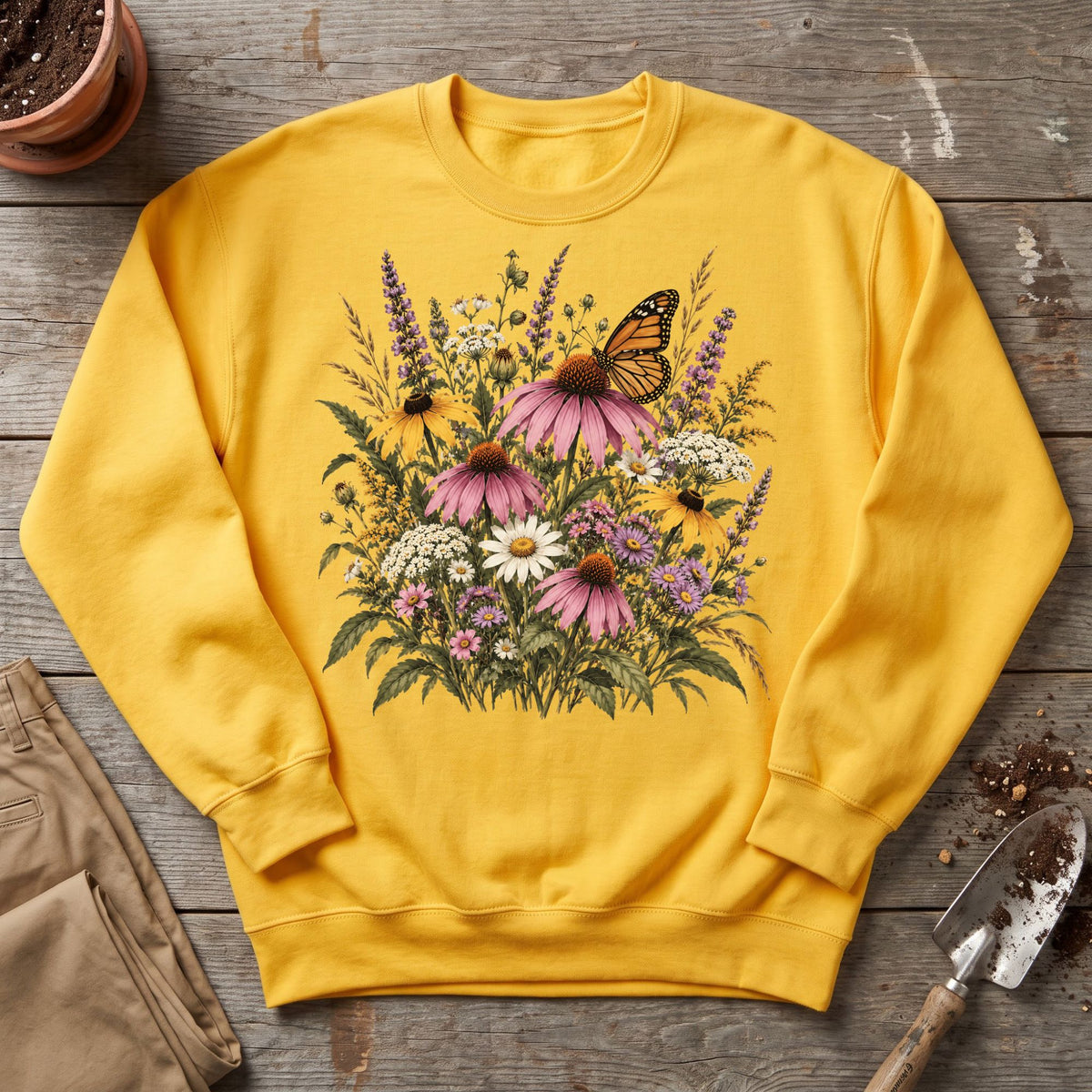 Monarch Meadow Sweatshirt