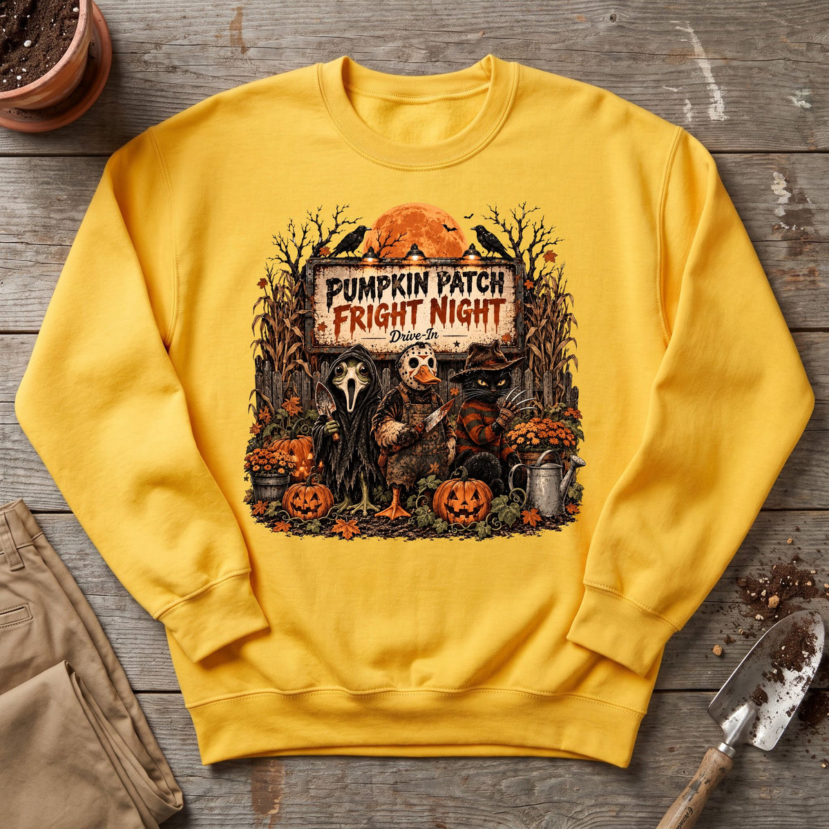 Pumpkin Fright Night Sweatshirt