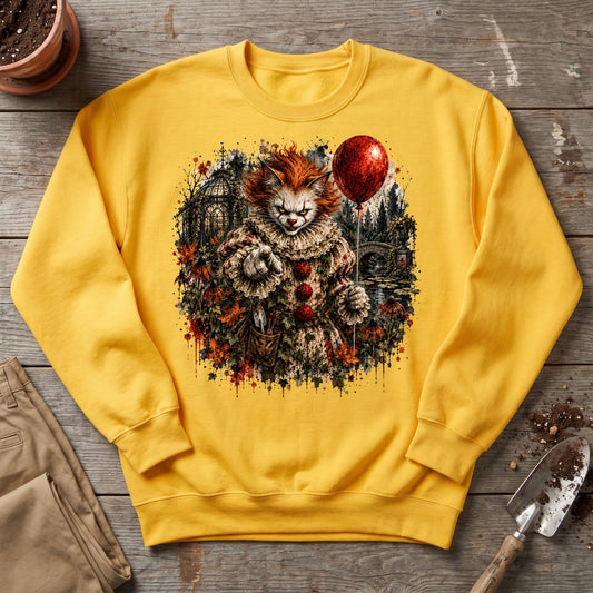 Nightmare Garden Cat Sweatshirt