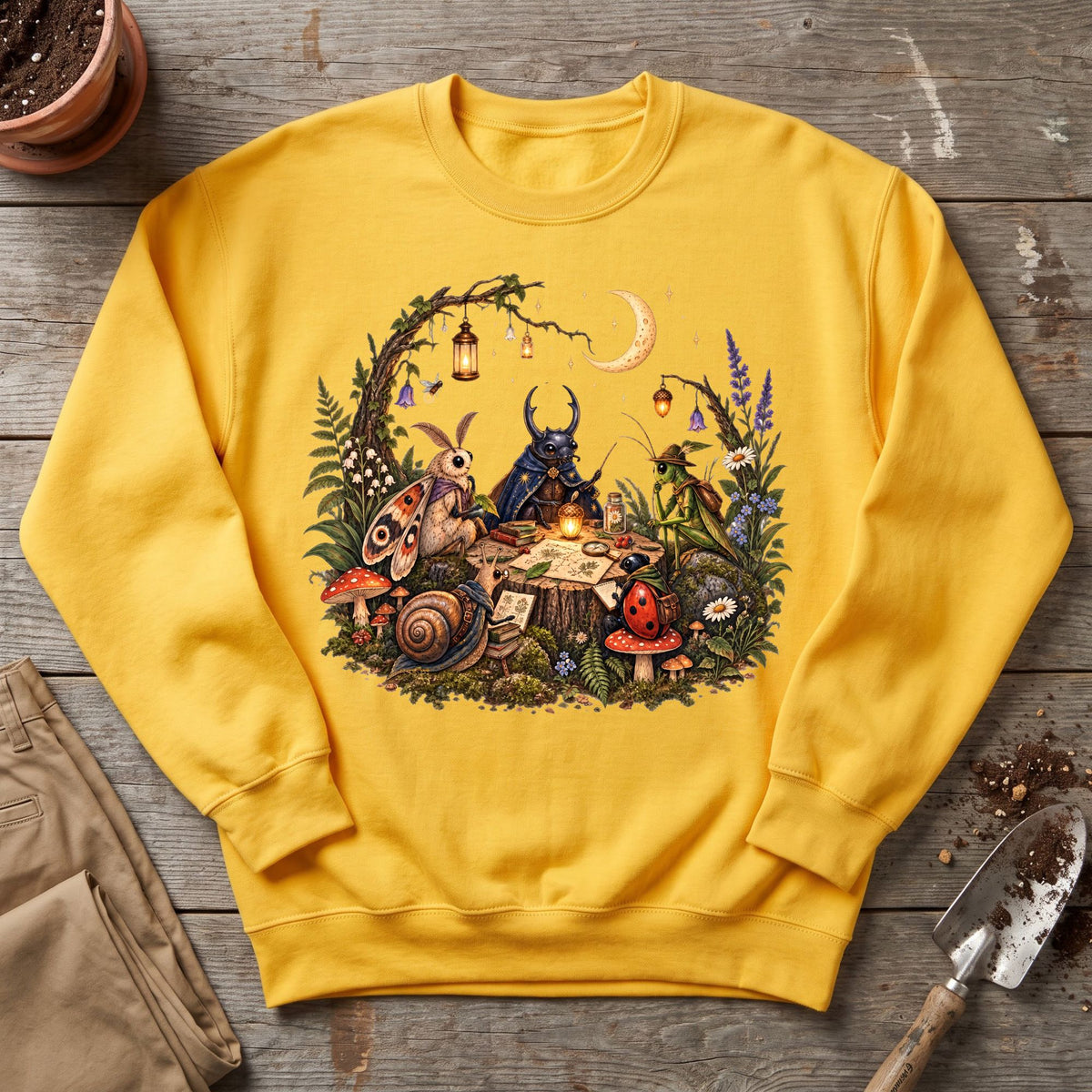Moonlit Bug Council Sweatshirt